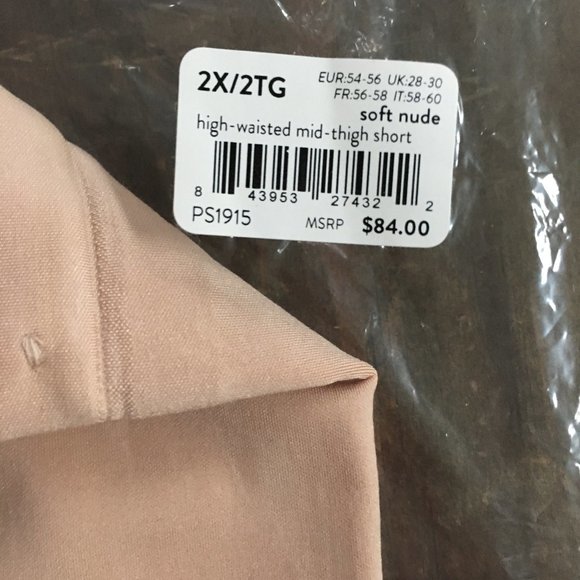 SPANX High Waisted Mid Thigh Short Bodysuit - Picture 5 of 16